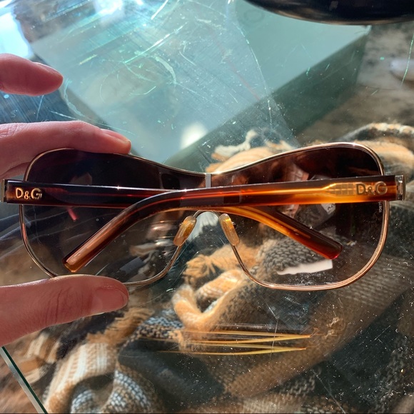 Dolce + Gabbana Shield Sunglasses - Picture 2 of 4